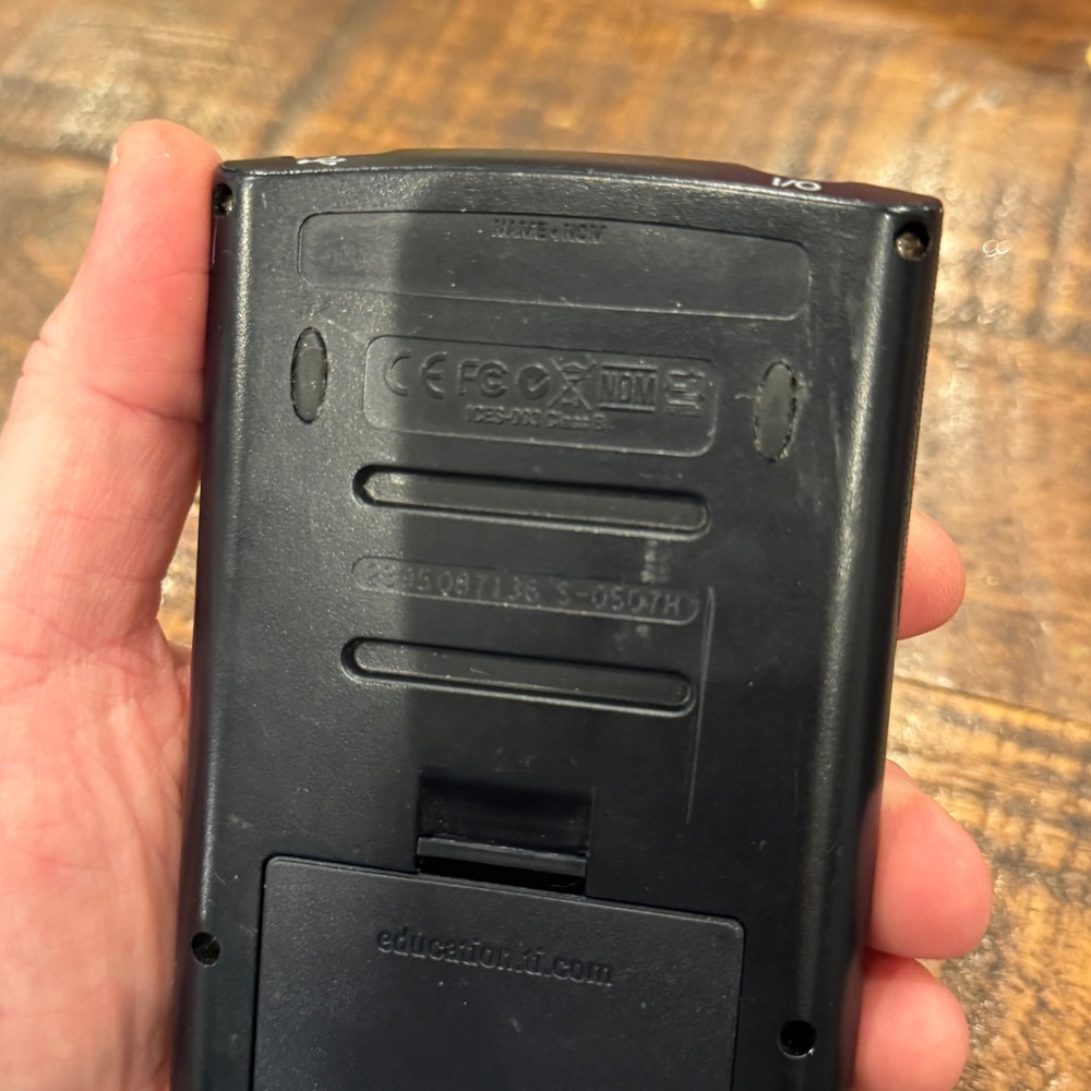 Texas Instruments TI-84 Plus Graphing Calculator with Cover RAM Cleared - Picture 6 of 7